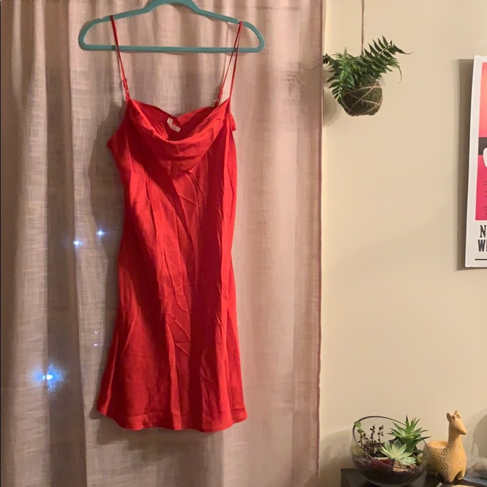 Urban Outfitters Silk Mini Dress